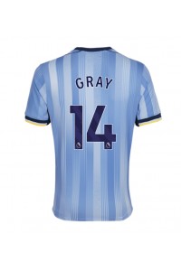 Tottenham Hotspur Archie Gray #14 Fotballdrakt Borte Klær 2024-25 Korte ermer
